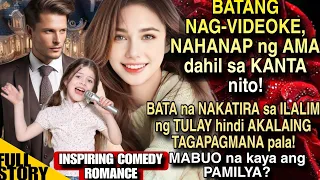 BATANG NAG-VIDEOKE,NAHANAP NG AMA DAHIL SA KANTA! BATA NA NAKATIRA SA ILALIM NG TULAY TAGAPAGMANA