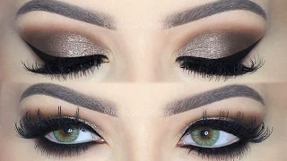♡ Brown Smokey Eye Makeup Tutorial! | Melissa Samways ♡