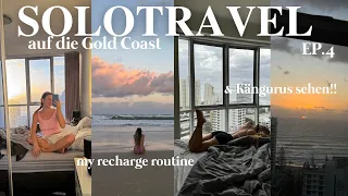 SOLOTRAVEL DIARY EP.4 // big selfcare & recharge Routine, Gold Cost, Airbnb Tour, selber kochen