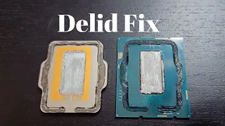 Delid 13900KS EKWB Water Block FIXed