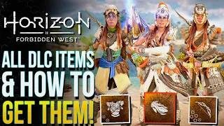 Horizon Forbidden West - Best New DLC Armors & Weapons You Need To Get! BURNING SHORES All New Loot