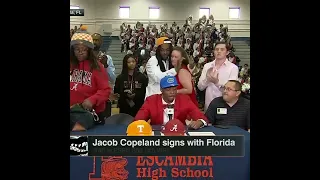 Mom walks out after son commits to Florida 🥶 | #shorts