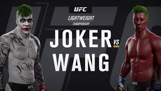 Joker vs. Wang (EA Sports UFC 2) - Crazy UFC 👊🤪