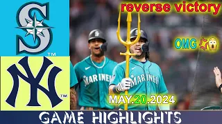 Seattle Mariners Vs. New York Yankees (05/20/24) FULL GAME HIGHLIGHTS | MLB Season 2024