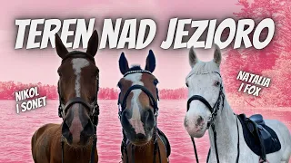 POJECHAŁYŚMY W TEREN NAD JEZIORO 🐟 ARON ZGUBIŁ OCHRANIACZE W WODZIE??