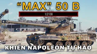 AMX 50 B: Tăng hạng nặng khiến kẻ địch hít khói | World of Tanks