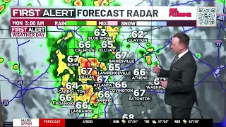 First Alert Weather Day | A wet commute is possible Monday morning...