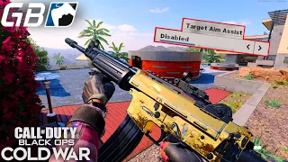 2v2 GB but with NO-AIM ASSIST 😳 || 2v2 SnD Black Ops Cold War Gamebattles