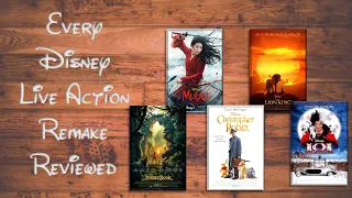 Every Disney Live Action Remake Reviewed and Ranked