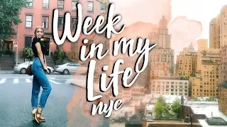 COLLEGE WEEK IN MY LIFE NYC! first week of classes senior year