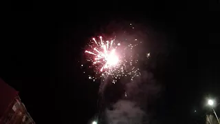 Новогодние салюты Сокол.  Магадан. 1 января 2023 г. New Year's fireworks 2023 Sokol. Magadan.