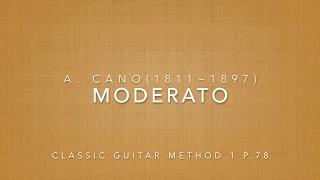 [P78] Moderato - A. Cano(1811~1897) (Backing track)