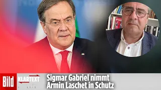 Sigmar Gabriel versteht die Diskussion um Armin Laschets Aussage nicht
