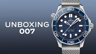 Unboxing the Omega Seamaster Diver 300M James Bond 60th Anniversary