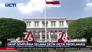 Persiapan HUT ke-76 RI di Istana Merdeka, Upacara Digelar Terbatas #SIP 17/08