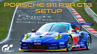 Gran Turismo 7 | GT7 Porsche 911 RSR GT3 Base setup