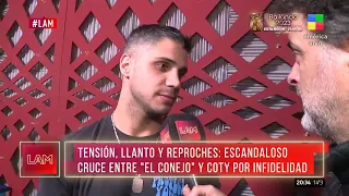 💣“EL CONE” HABLÓ tras el CRUCE en vivo con COTY ROMERO: "ELLA TAMBIÉN COMETIÓ ERRORES"