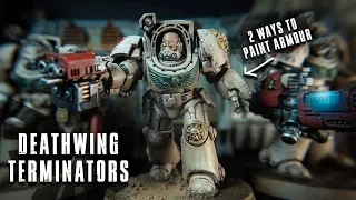 Deathwing Terminators || Deathwing assault Squad || Grimdark