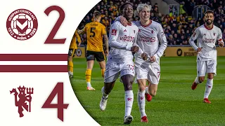 Kobbie Mainoo's FIRST United Goal! 🤩 | Newport County 2-4 Man Utd | Highlights