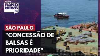 "Concessão de balsas é prioridade", afirma secretária de Infraestrutura de SP