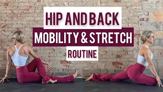 28 Minute Hip and Low Back Mobility Flexibility and Stretch Routine | Hips, Legs, Back, Shoulders