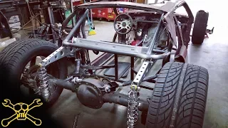 Custom Cantilever Suspension | Mustang Hot Rod Build