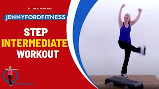 Step Aerobics Workout | Step by Step 2 | Intermediate Level Step Training | 48 Min | JENNY FORD