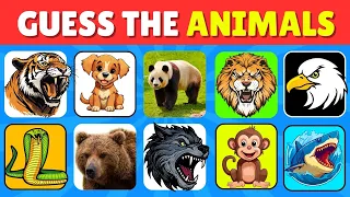 Guess The Animals in 5 Seconds  | Animal Quiz Challenge