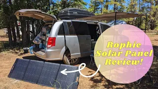 Rophie 200W Portable Solar Panel - The Best Value for Your Money! 🌞 | VAN LIFE Solar