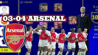 전설의 무패우승을 이룬 03-04 아스날 전술구현?! The legendary undefeated 03-04 Arsenal tactics?!