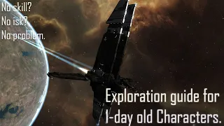 Eve Online 2020 - Exploration Guide for 1-day old accounts. New player high sec guide.