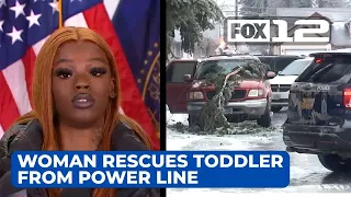 UPDATE: Woman rescues toddler from power line that killed 3 in Portland