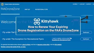 How To Renew Your Expiring Drone Registration on the FAA's DroneZone