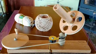 A real yarn ball winder, the KnitPro Mega Ball Winder