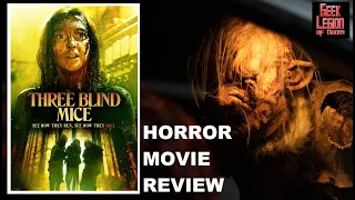 THREE BLIND MICE ( 2023 May Kelly ) Nursery Rhyme Creature Feature Horror Movie Review