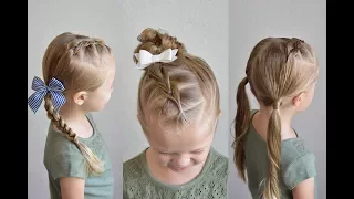 Pull Through Braid Quick Styles Perfect for School! | Q's Hairdos