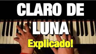 CLARO DE LUNA - PIANO TUTORIAL - BEETHOVEN (SONATA)