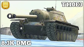 T110E3 ☆ 8.3K Damage ☆ 4 Kills ☆ World of Tanks Blitz