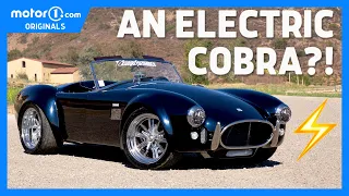 Driving The All Electric Superformance Cobra – 650 Horsepower From A Tesla!