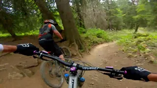 Morgins Bikepark & Saas Fee Enduro Trails - Propain Tyee - Gopro