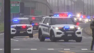 Trump leaves for Georgia; set to surrender at Fulton County jail