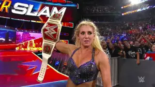 CHARLOTTE WINS WOMEN'S TITLE WWE SUMMERSLAM 2016 FULL MATCH Review Sasha Banks vs Charlotte