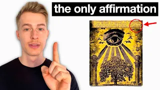 i used this secret way to make affirmations work (advanced)