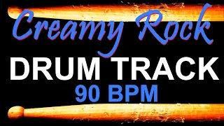 Creamy Drum Track 90 BPM 🥁 Drum Beats for Bass Guitar Instrumental Drums Beat 494