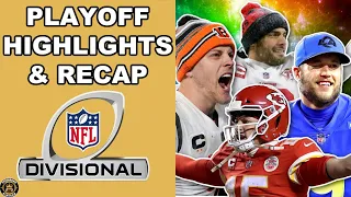 NFL Full Divisional Playoff Highlights & Recap 2022 | BEST DIVISIONAL PLAYOFF ROUND EVER!