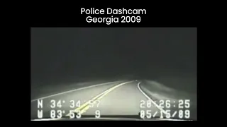 POLICE DASH CAM Captures Bigfoot In Georgia! They Can't Believe What They Just Saw #BigfootOnCam