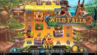 🎰 WILD FALLS 2 🌊 | Nuova Slot Online Play'n Go | Slot Italia 2022