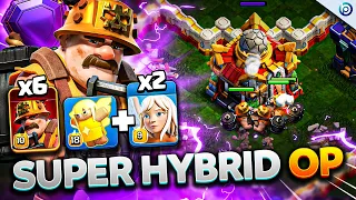 QC SUPER HYBRID is UNBELIEVABLE + UNSTOPPABLE in Legends | TH16 Legend Attacks Clash of Clans