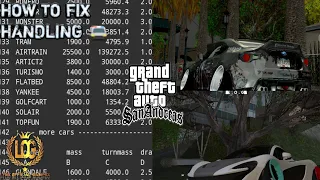 HOW TO FIX HANDLING 🚔 FOR GTA SA ANDROID