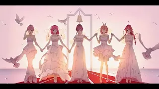 Gobun No Ichi /Nakano family quintuplets [five equal brides] Lyrics (romaji & english)